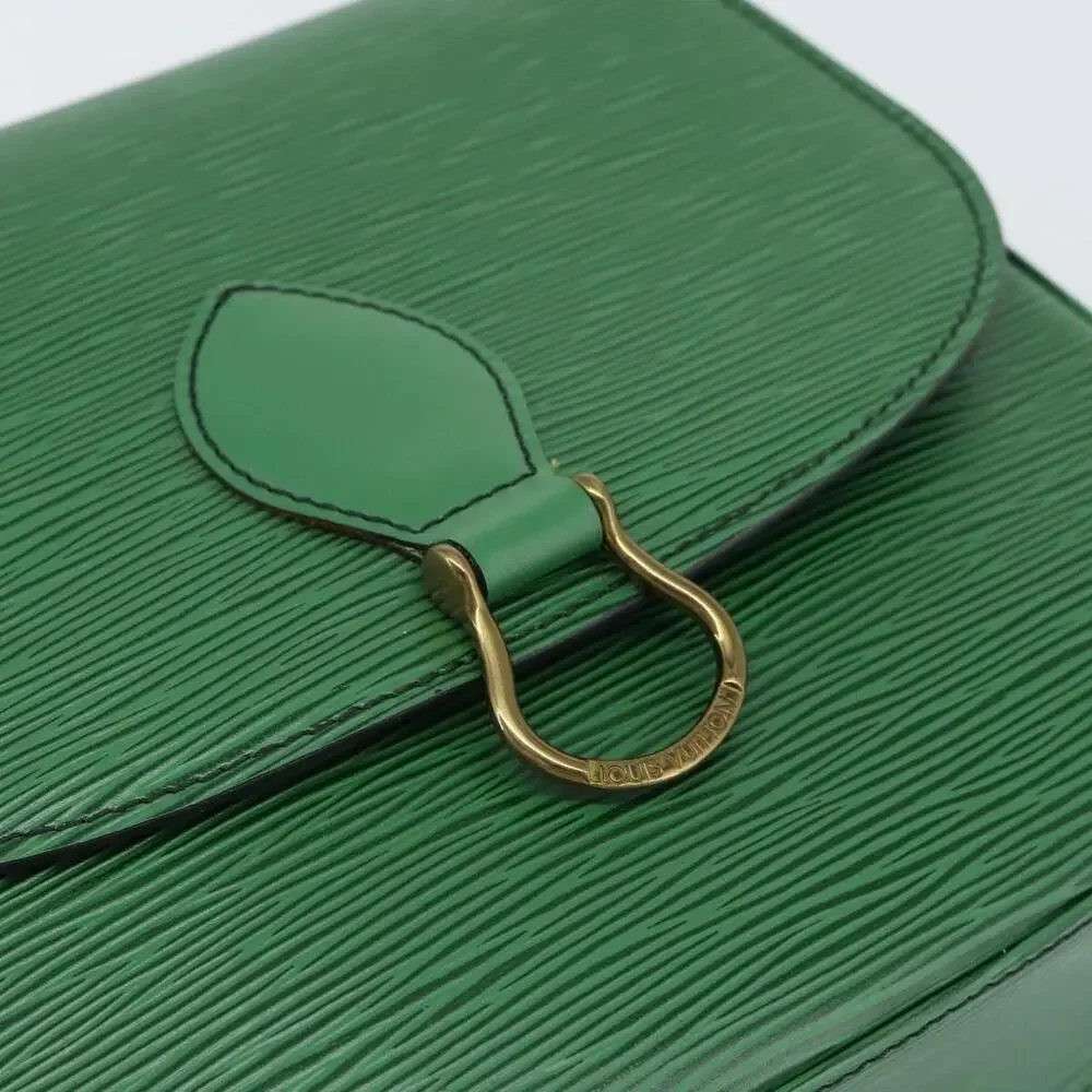 Louis Vuitton Epi Saint Cloud GM Shoulder Bag Green